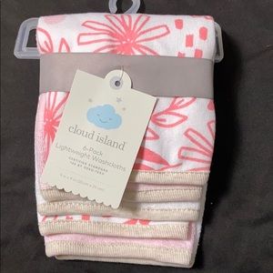 6 Pack Lightweight Washcloths